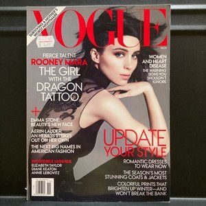 Vogue magazine November 2011 - Rooney Mara